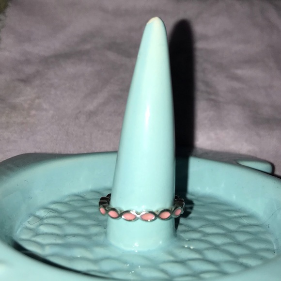 Pink PANDORA stackable ring - Picture 3 of 4